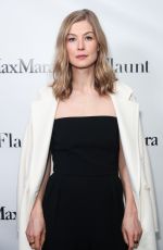 ROSAMUND PIKE at Max Mara x Flaunt Dinner in Los Angeles 03/17/2017