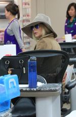 ROSANNA ARQUETTE at a Nail Salon in Beverly Hills 03/06/2017