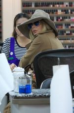 ROSANNA ARQUETTE at a Nail Salon in Beverly Hills 03/06/2017