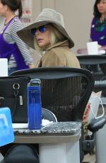 ROSANNA ARQUETTE at a Nail Salon in Beverly Hills 03/06/2017