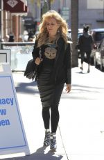 ROSANNA ARQUETTE Out and About in Los Angeles 03/01/2017