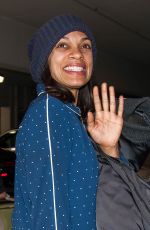 ROSARIO DAWSON at LAX Airport in Los Angeles 03/05/2017