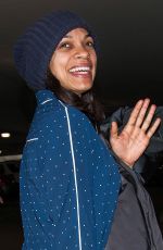 ROSARIO DAWSON at LAX Airport in Los Angeles 03/05/2017