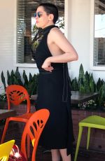 ROSE MCGOWAN at Fred Segal in West Hollywood 03/01/2017