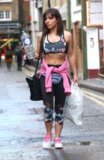 ROXANNE PALLETT in Leggings and Tank Top Out in London 03/20/2017