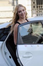 ROXY HORNER on the Set of a Photoshoot in Milan 03/17/2017