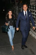 ROXY SOWLATY Arrives at Madeo Restaurant in West Hollywood 03/25/2017