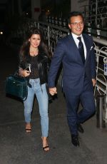 ROXY SOWLATY Arrives at Madeo Restaurant in West Hollywood 03/25/2017