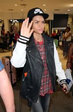 RUBY ROSE Arrives at Airport in Sydney 03/03/2017