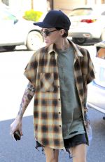 RUBY ROSE Leaves a Doctors Office in Beverly Hills 03/13/2017