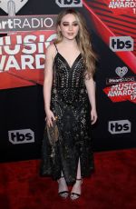 SABRINA CARPENTER at 2017 iHeartRadio Music Awards in Los Angeles 03/05/2017