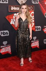 SABRINA CARPENTER at 2017 iHeartRadio Music Awards in Los Angeles 03/05/2017