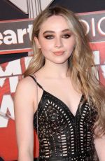 SABRINA CARPENTER at 2017 iHeartRadio Music Awards in Los Angeles 03/05/2017