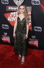 SABRINA CARPENTER at 2017 iHeartRadio Music Awards in Los Angeles 03/05/2017