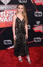 SABRINA CARPENTER at 2017 iHeartRadio Music Awards in Los Angeles 03/05/2017