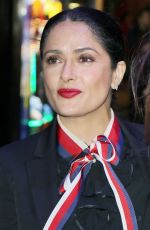 SALMA HAYEK at An American in Paris Press Night in London 03/21/2017