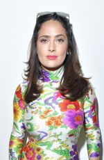 SALMA HAYEK at Balenciaga Fashion Show in Paris 03/05/2017