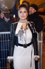 SALMA HAYEK at Fenty x Puma by Rihanna Fashion Show in Paris 03/06/2017