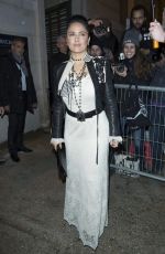 SALMA HAYEK at Fenty x Puma by Rihanna Fashion Show in Paris 03/06/2017