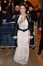 SALMA HAYEK at Fenty x Puma by Rihanna Fashion Show in Paris 03/06/2017