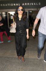 SALMA HAYEK at Los Angeles International Airport 03/28/2017