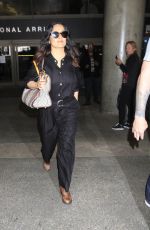 SALMA HAYEK at Los Angeles International Airport 03/28/2017