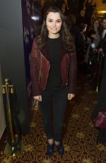 SAMANTHA BARKS at An American in Paris Press Night in London 03/21/2107