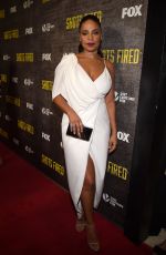 SANAA LATHAN at Shots Fired TV Series Premiere in Los Angeles 03/16/2017