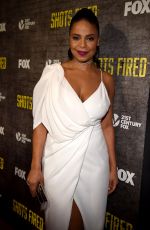 SANAA LATHAN at Shots Fired TV Series Premiere in Los Angeles 03/16/2017