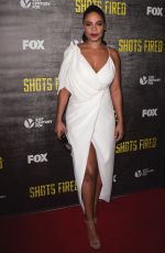SANAA LATHAN at Shots Fired TV Series Premiere in Los Angeles 03/16/2017