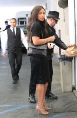 SANAA LATHAN Out for Lunch at Brian Grazer in Beverly Hills 03/24/2017