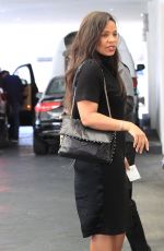 SANAA LATHAN Out for Lunch at Brian Grazer in Beverly Hills 03/24/2017