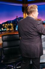 SARA BAREILLES at Late Late Show with James Corden 02/27/2017