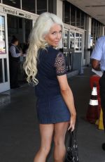 SARA BARRETT at Los Angeles International Airport 03/09/2017