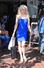 SARA BARRETT Shopping at Fred Segal in Beverly Hills 03/08/2017