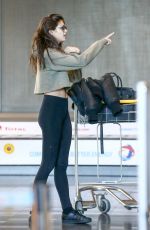 SARA SAMPAIO Arrives at a Airport in Paris 02/28/2017