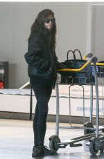 SARA SAMPAIO Arrives at a Airport in Paris 02/28/2017