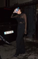 SARA SAMPAIO Leaves Madison Beer; Birthday Party in Paris 03/04/2017