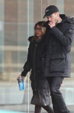 SARAH HYLAND and Dominic Sherwood Leaves Scotia Bank Theatre in Toronto 03/26/2017