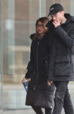 SARAH HYLAND and Dominic Sherwood Leaves Scotia Bank Theatre in Toronto 03/26/2017