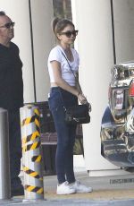 SARAH HYLAND at Cedar Sinai Medical Center in Los Angeles 03/13/2017