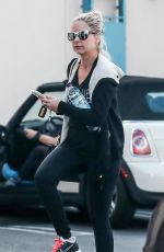 SARAH MICHELLE GELLAR Heading to Pilates Class in Santa Monica 03/05/2017