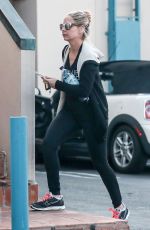 SARAH MICHELLE GELLAR Heading to Pilates Class in Santa Monica 03/05/2017