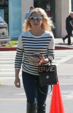 SARAH MICHELLE GELLAR Leaves a Hair Salon in West Hollywood 02/28/2017