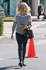 SARAH MICHELLE GELLAR Leaves a Hair Salon in West Hollywood 02/28/2017