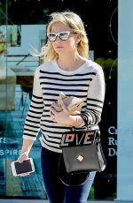SARAH MICHELLE GELLAR Leaves a Hair Salon in West Hollywood 02/28/2017
