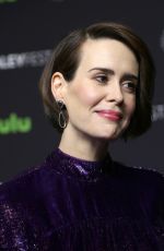 SARAH PAULSON at  American Horror Story: Roanoke Panel at Paleyfest in Los Angeles 03/26/2017