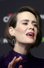 SARAH PAULSON at  American Horror Story: Roanoke Panel at Paleyfest in Los Angeles 03/26/2017