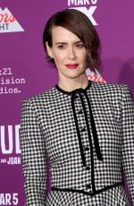 SARAH PAULSON at Feud: Bette and Joan Premiere in Los Angeles 03/01/2017