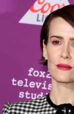 SARAH PAULSON at Feud: Bette and Joan Premiere in Los Angeles 03/01/2017